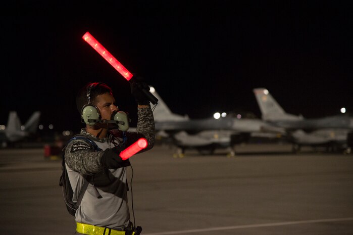 Colombian Air Force participate in Red Flag 18-3