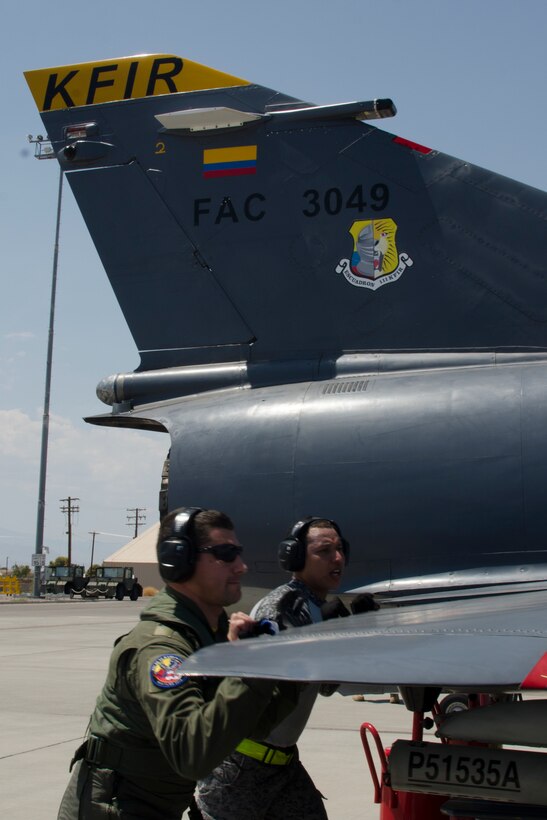 Colombian Air Force participate in Red Flag 18-3