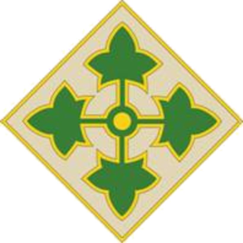 4th Infantry Division Patch