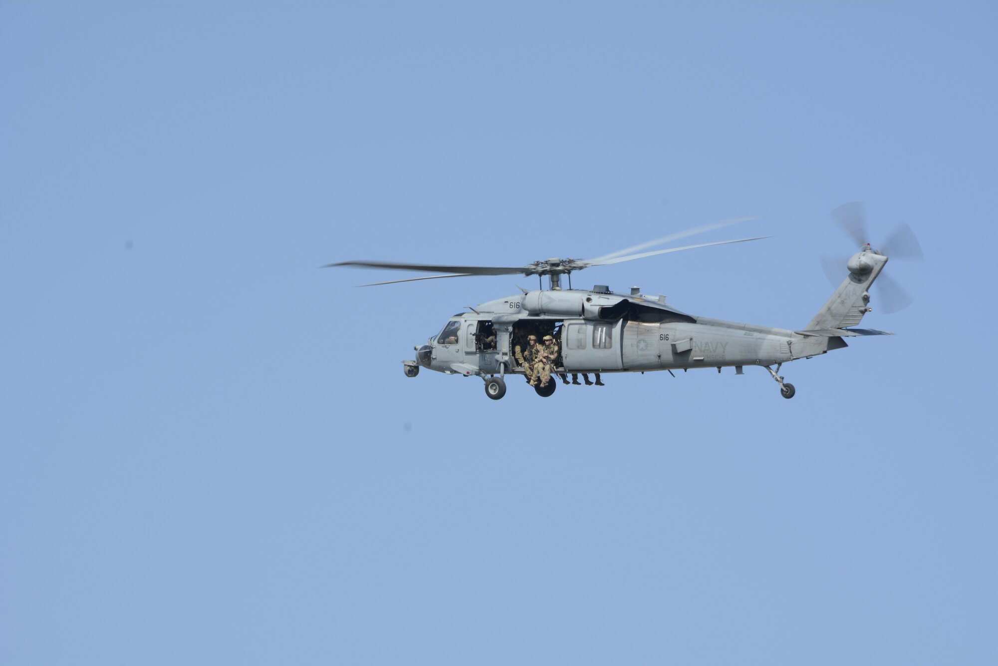 Pararescue specialists from the 103rd Pararescue Squadron, Westhampton Beach, New York, execute a rescue training mission for Northern Strike 18, Aug. 10, 2018. Northern Strike 18 is a National Guard Bureau-sponsored exercise uniting service members from many states, multiple service branches and a number of coalition countries during the first three weeks of August 2018 at the Camp Grayling Joint Maneuver Training Center and the Alpena Combat Readiness Training Center, both located in northern Michigan and operated by the Michigan National Guard. The accredited Joint National Training Capabilities exercise demonstrates the Michigan National Guard's ability to provide accessible, readiness-building opportunities for military units from all service branches to achieve and sustain proficiency in conducting mission command, air, sea, and ground maneuver integration, together with the synchronization of fires in a joint, multinational, decisive action environment. (Air National Guard photo by Airman 1st Class Tiffany Clark)