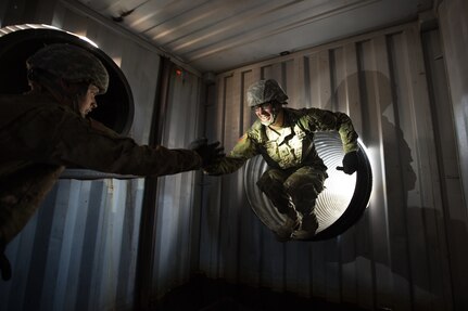 Firefighter Confined Space Training at CSTX 86-18-02