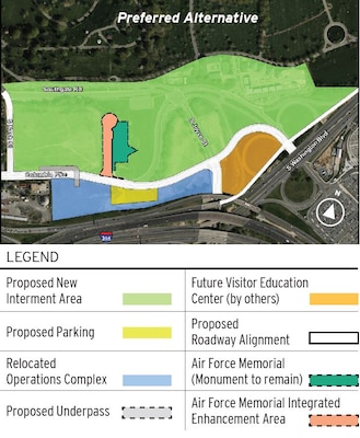 Arlington National Cemetery Southern Expansion Project And Associated ...