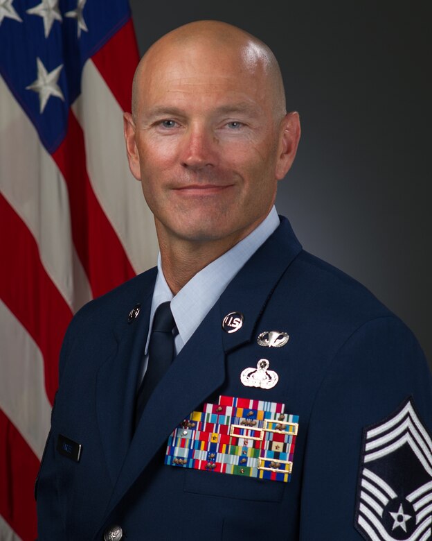 Chief Master Sgt. Todd Farlee, official photo, U.S. Air Force