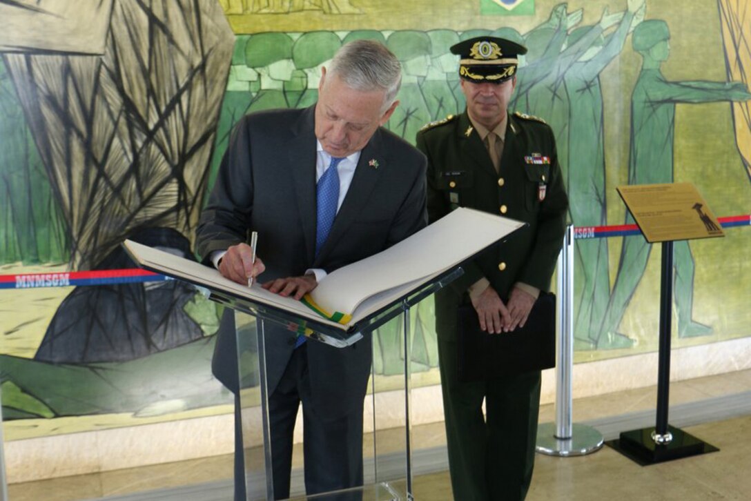 Defense Secretary James N. Mattis writes in a book.