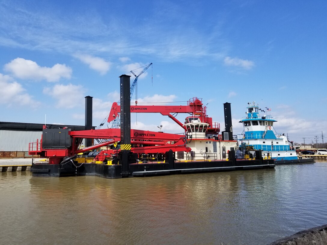 The USACE Marine Design Center managed the design and construction of the Wicket Lifter "Keen." The vessel is owned and operated by the USACE Louisville District. The wicket lifter operates by raising or lowering the wickets that comprise the Olmsted Lock and Dam.