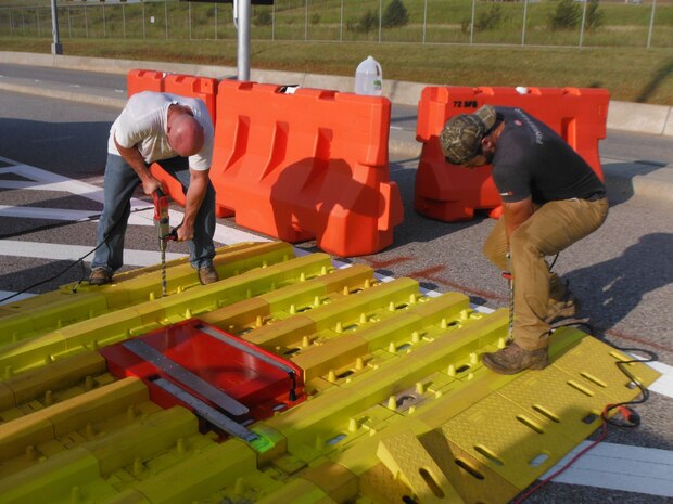 Installation of PEVS at Tinker AFB.