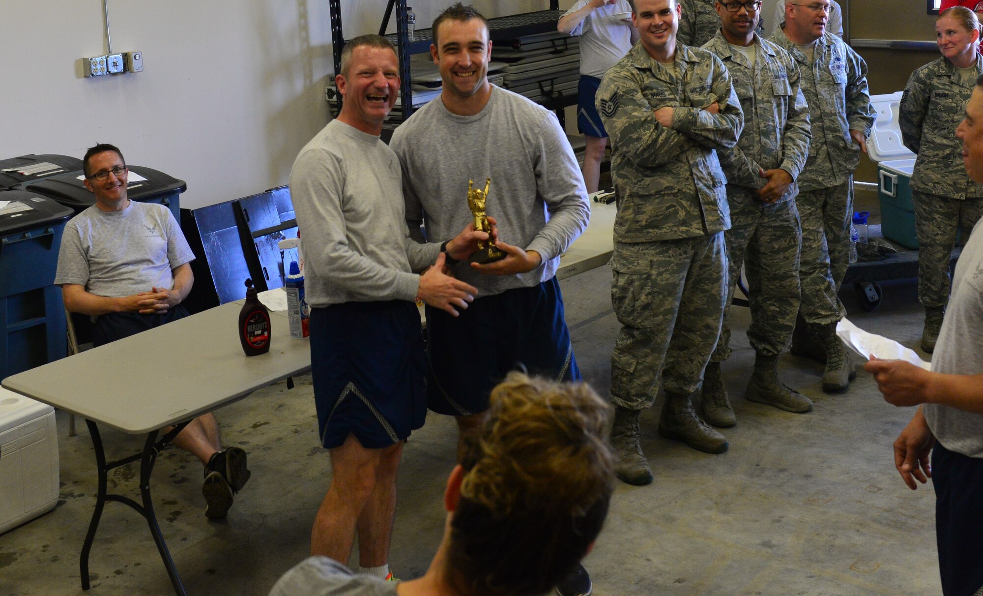 The Icemen of the 354th Medical Group conducted an extensive training exercise encompassing hands-on Self-Aid Buddy Care, litter carries, and patient decontamination, July 25, 2018.