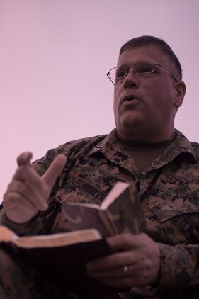 From basic utilities to religion: how Marines live in harsh environments