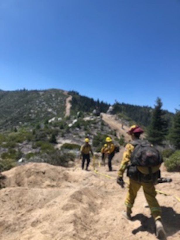 Vandenberg Supports California Firefighting Efforts