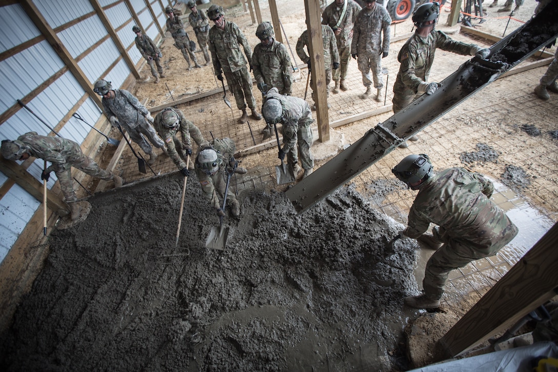 Concrete Pouring at CSTX 86-18-02