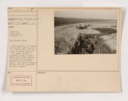 77th Div. training in a gas defense drill at Camp Upton, NY 1918