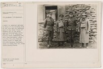 84th Division and 3rd Division leaders, France, 1918