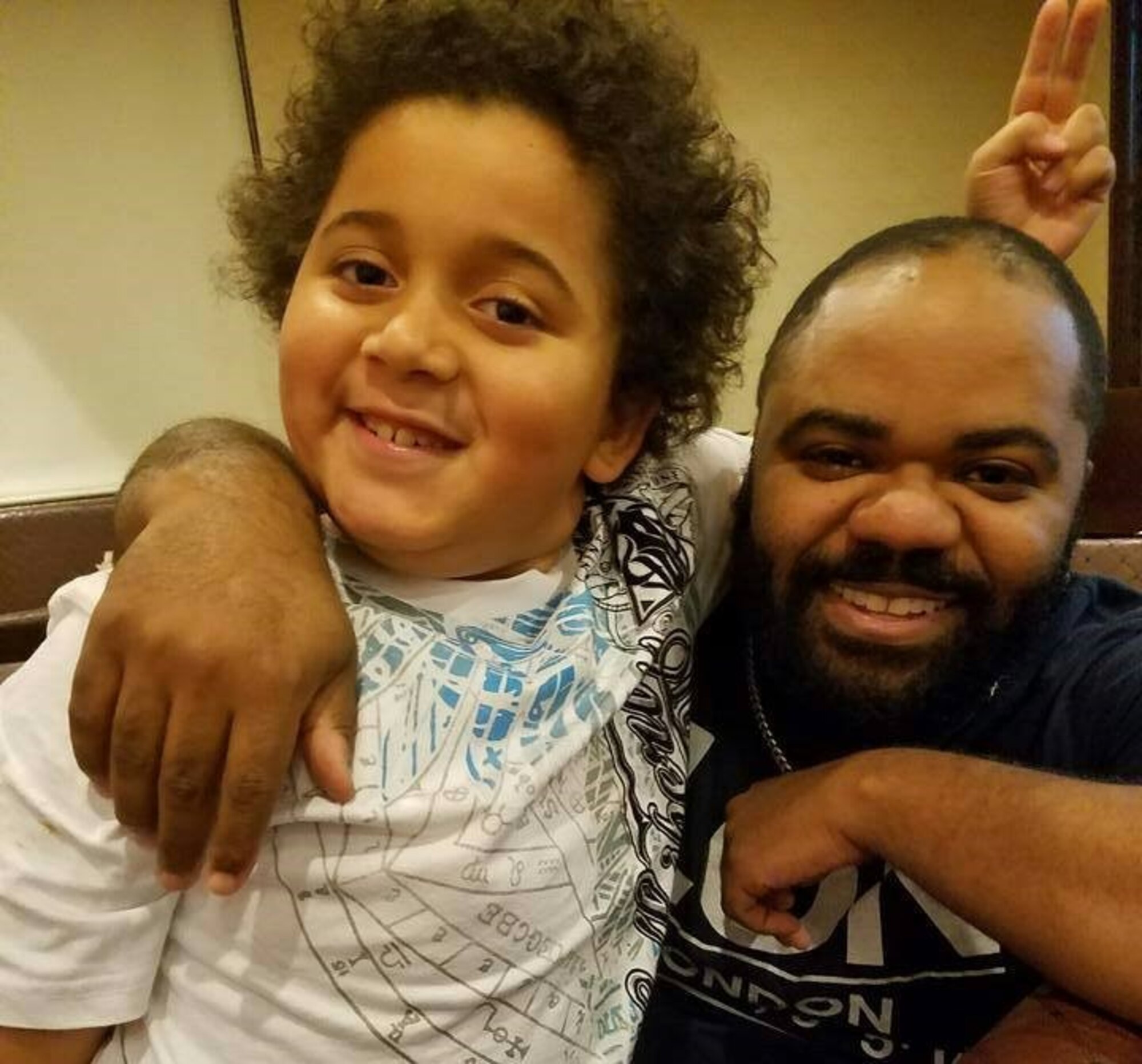 Richard Cooper, a marketing specialist with the Air Force Services Activity, is a father figure through his volunteerism with Big Brothers Big Sisters of San Antonio.