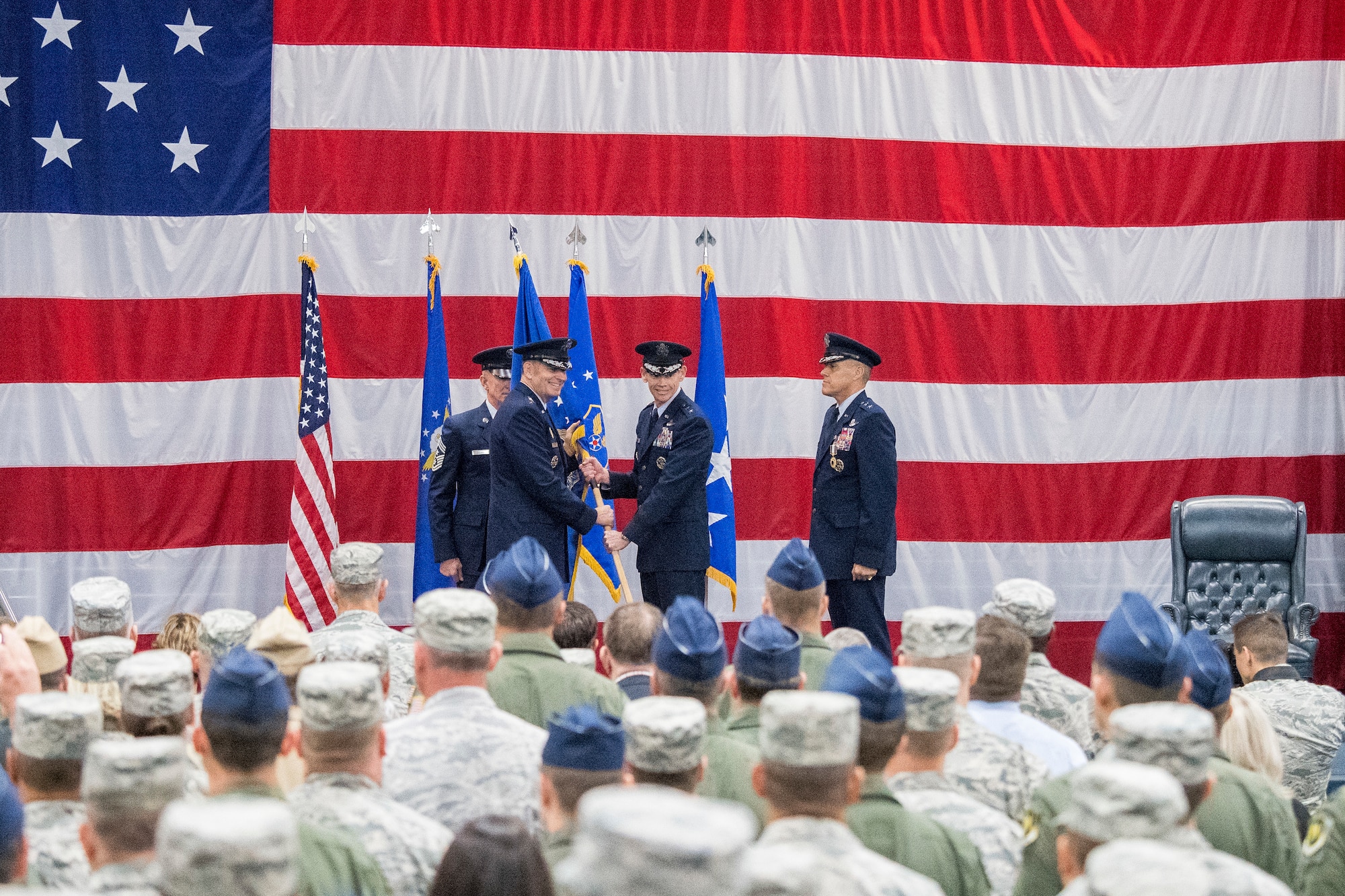 8th Air Force Change of Command