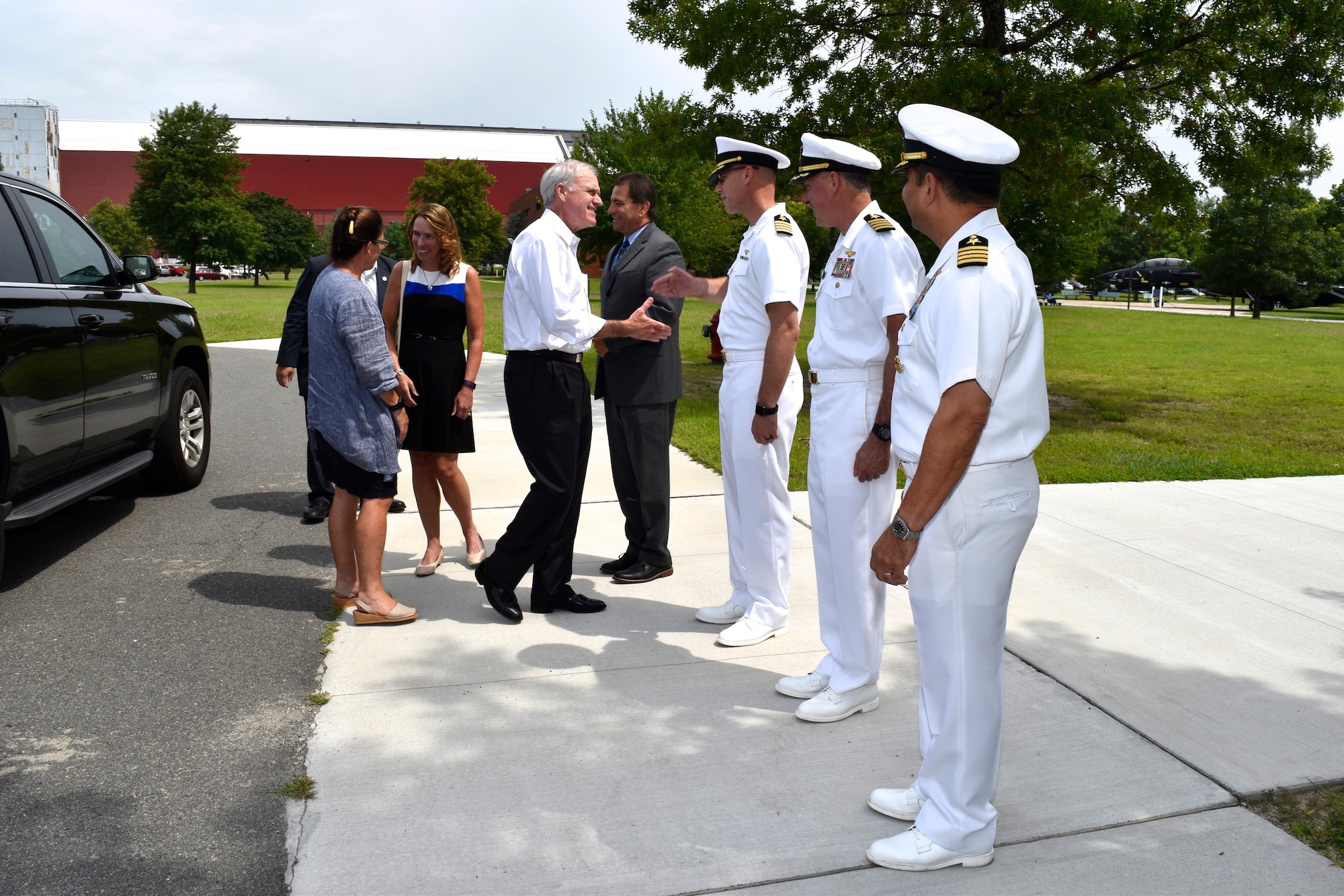 Secretary of the Navy at JB MDL
