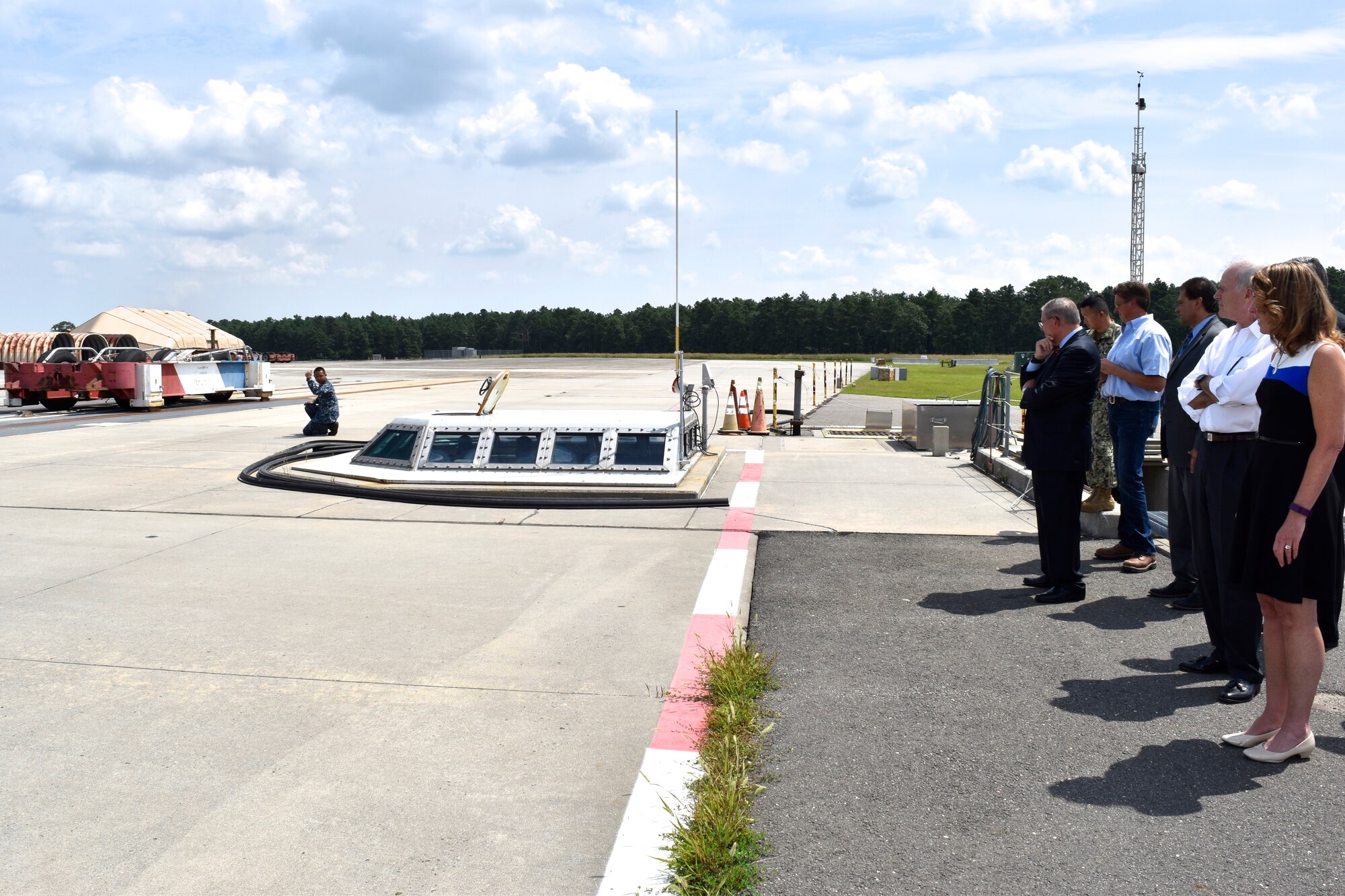Secretary of the Navy at JB MDL