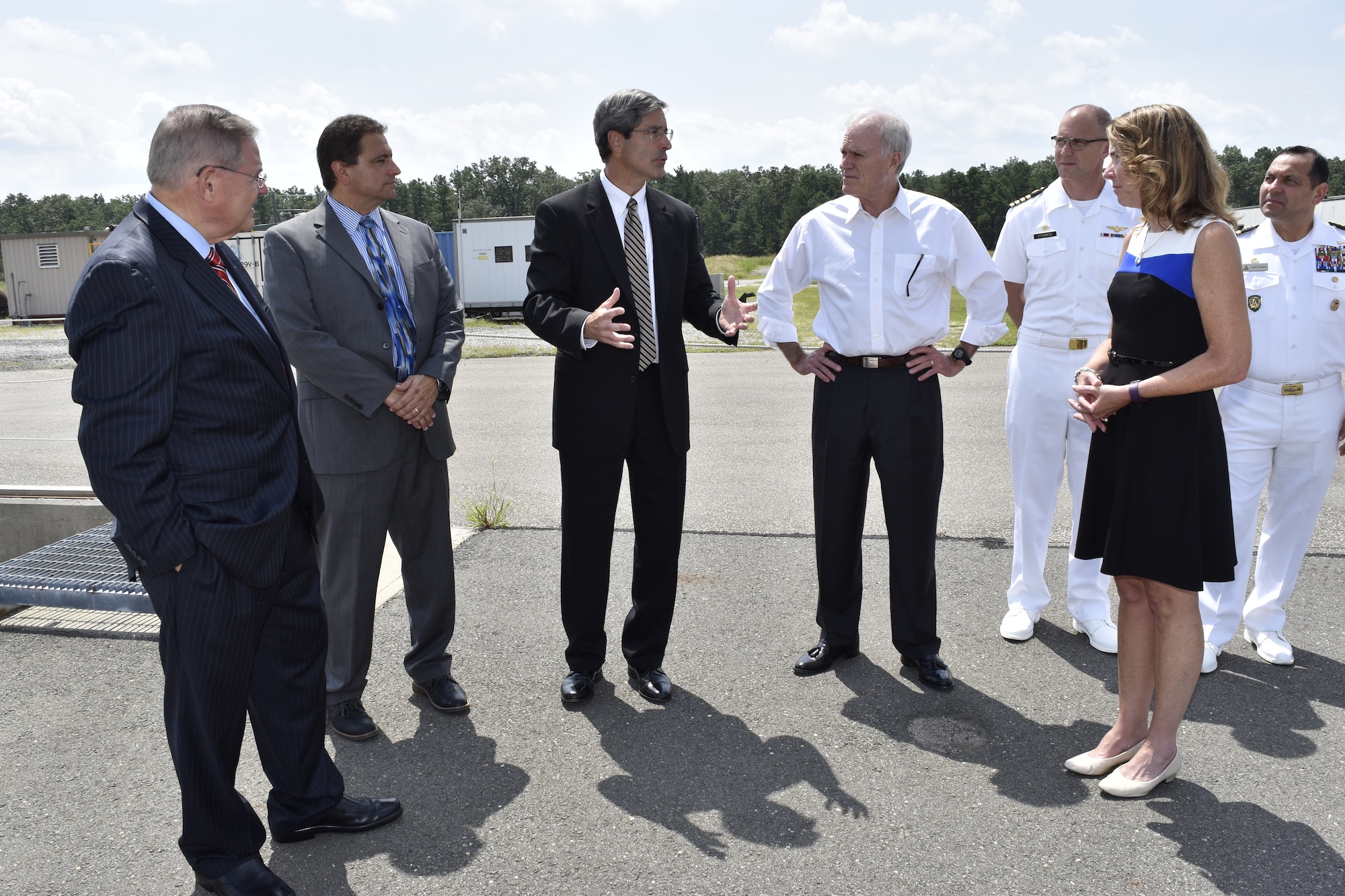 Secretary of the Navy at JB MDL