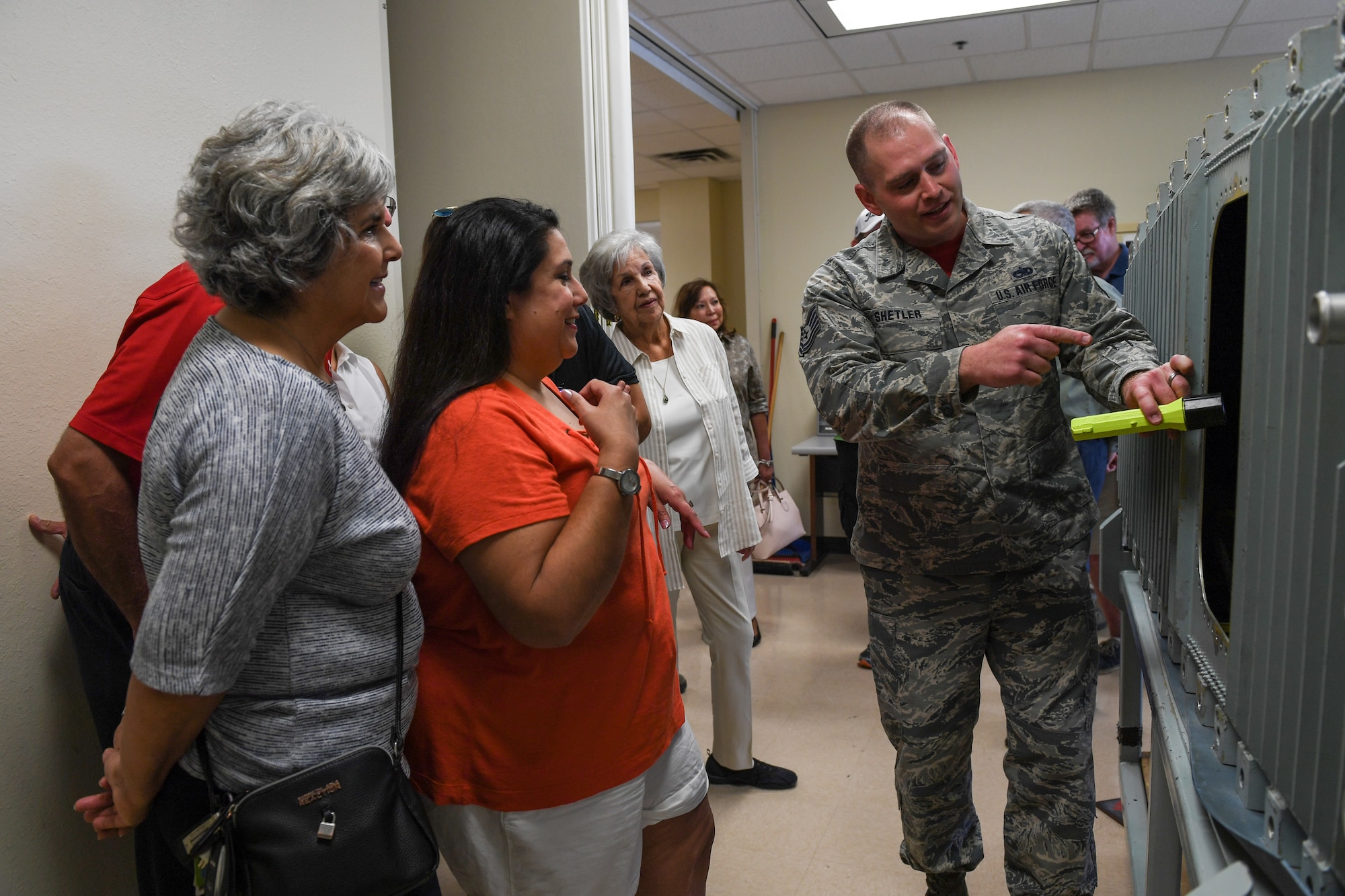 Marquez family visits Sheppard AFB
