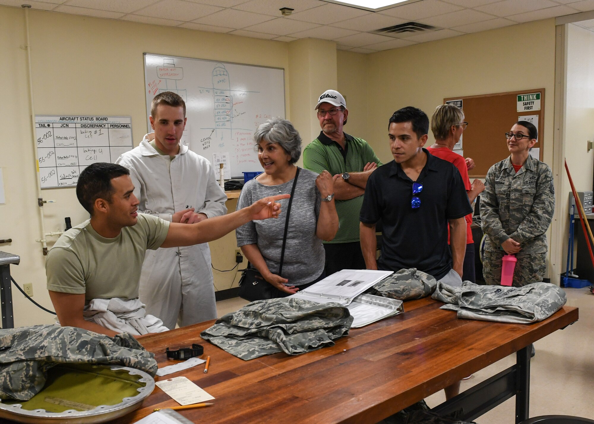 Marquez family visits Sheppard AFB