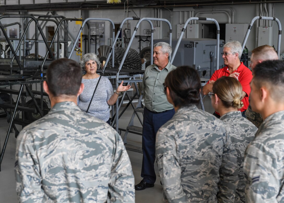 Marquez family visits Sheppard AFB