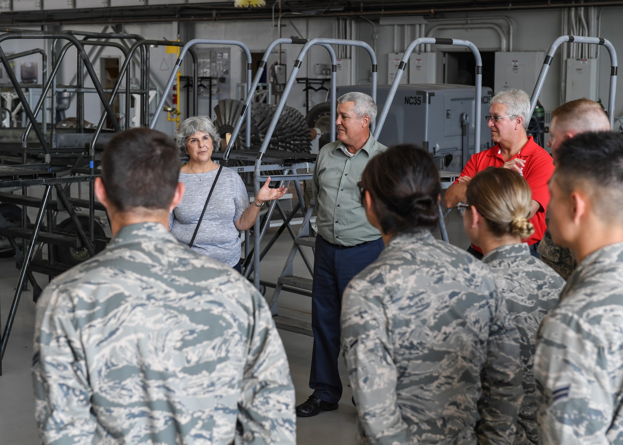 Marquez family visits Sheppard AFB