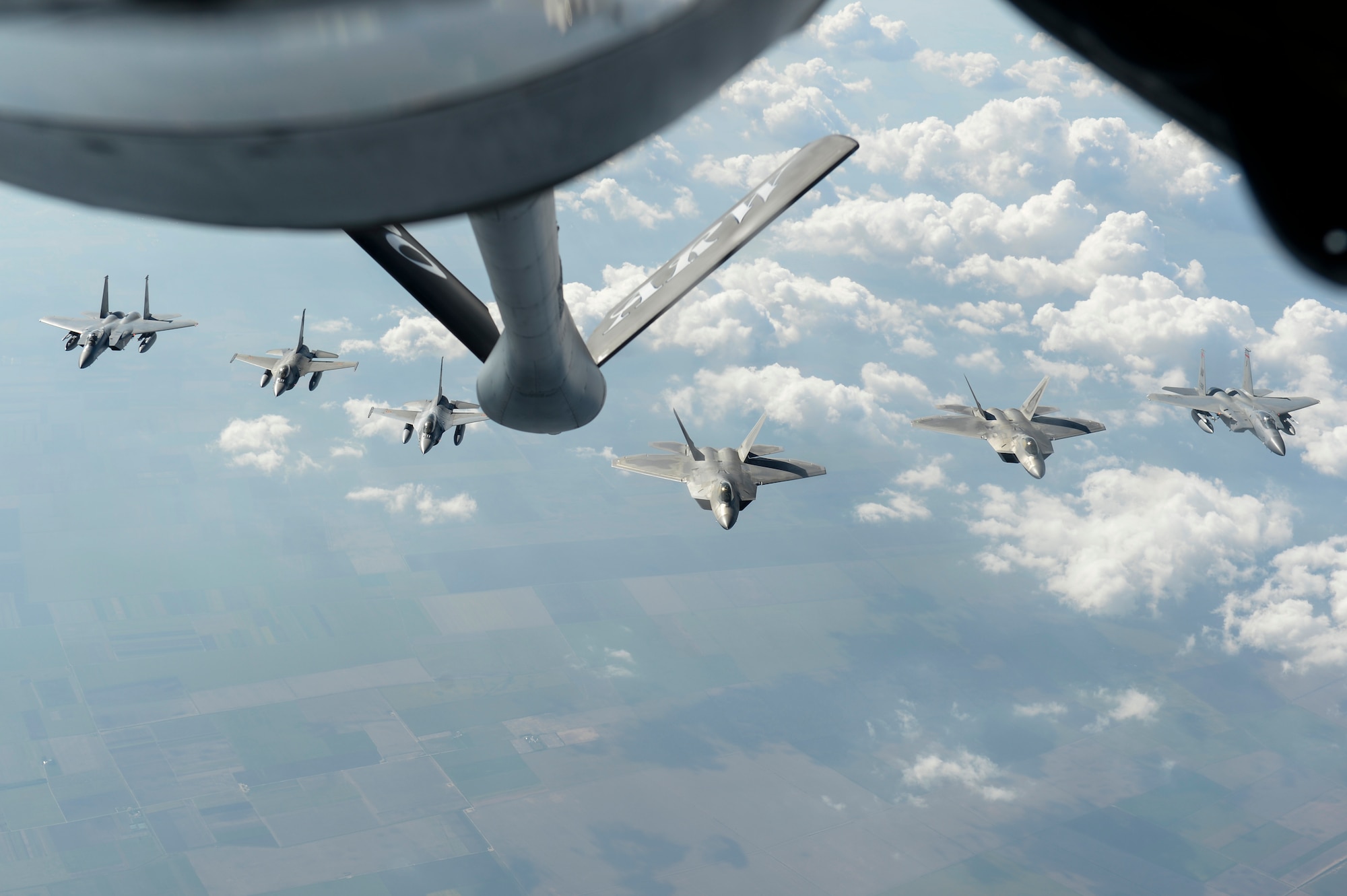 F-22s forward deployed to Camp Turzi, Romania, as part of the European Deterrence Initiative to train with the Romanian military and demonstrate U.S. commitment to regional security and stability.