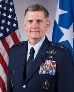 Official Portrait of General Timothy M. Ray, Commander, Air Force Global Strike Command