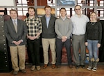 Mr. David Luber, NSAC Director (Far Left) with CU Boulder students in the COOLER