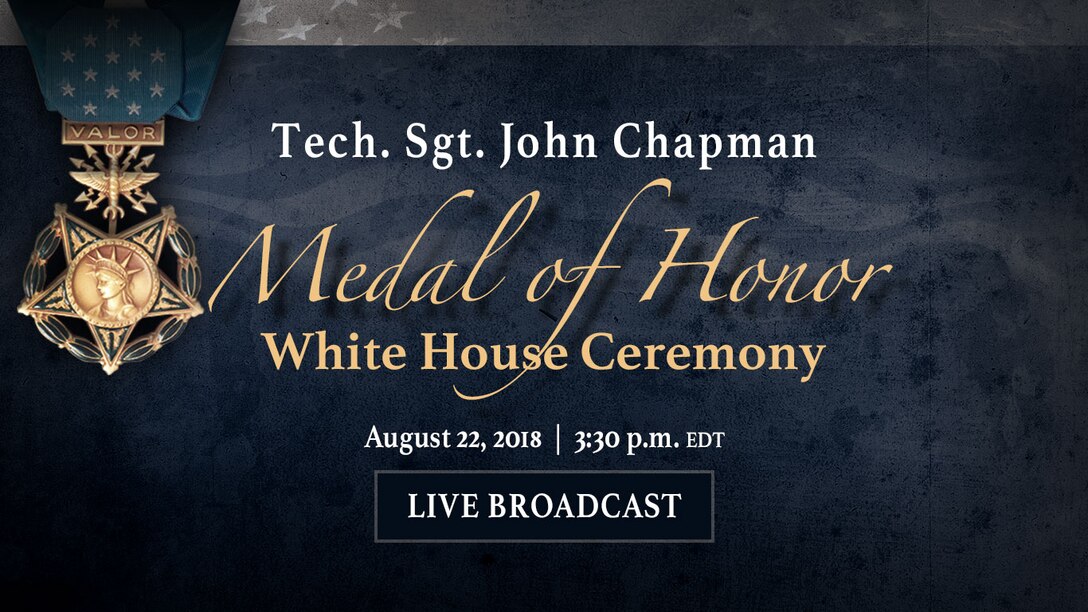 Medal of Honor White House Ceremony Graphic