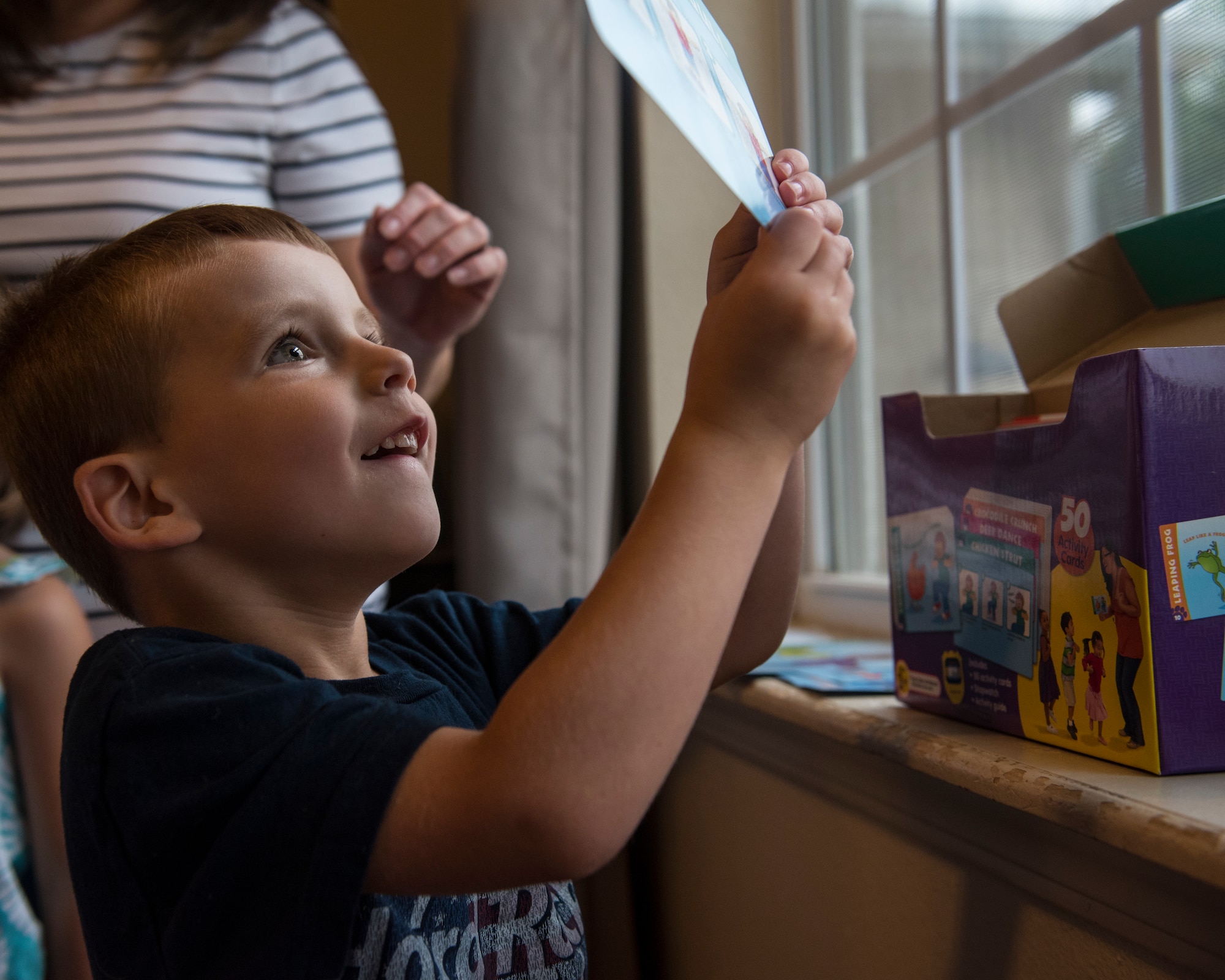 Team Fairchild families use the Family Child Care program to care for their children during the duty day at Fairchild Air Force Base, Washington, Aug. 16, 2018. The FCC’s mission is to assist military members and civilian counterparts by offering quality, affordable, and available child care, allowing Airmen to continue to be effective, efficient and focused. (U.S. Air Force photo/Airman 1st Class Whitney Laine)