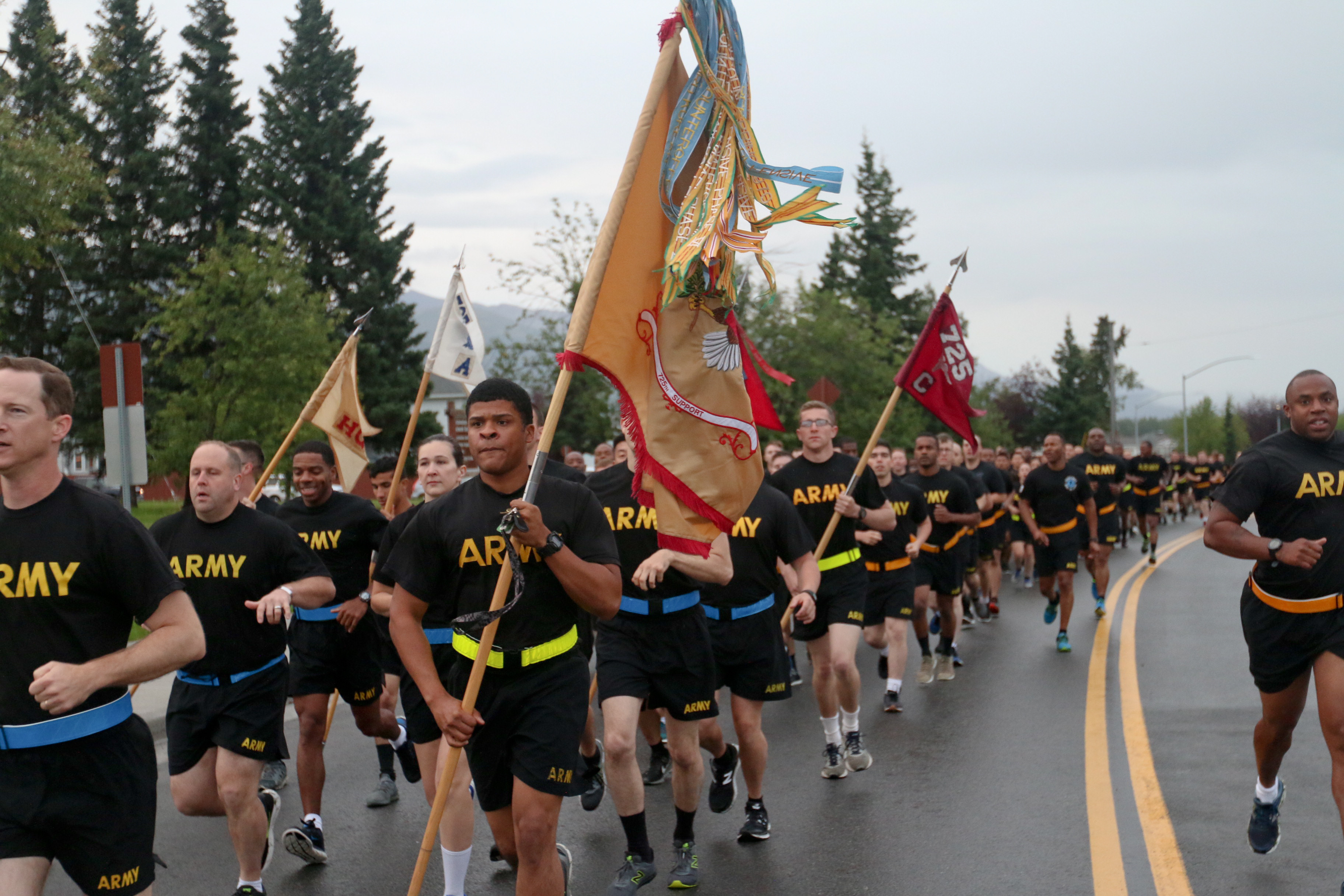 Spartans run for National Airborne Day > Joint Base Elmendorf-Richardson >  Articles