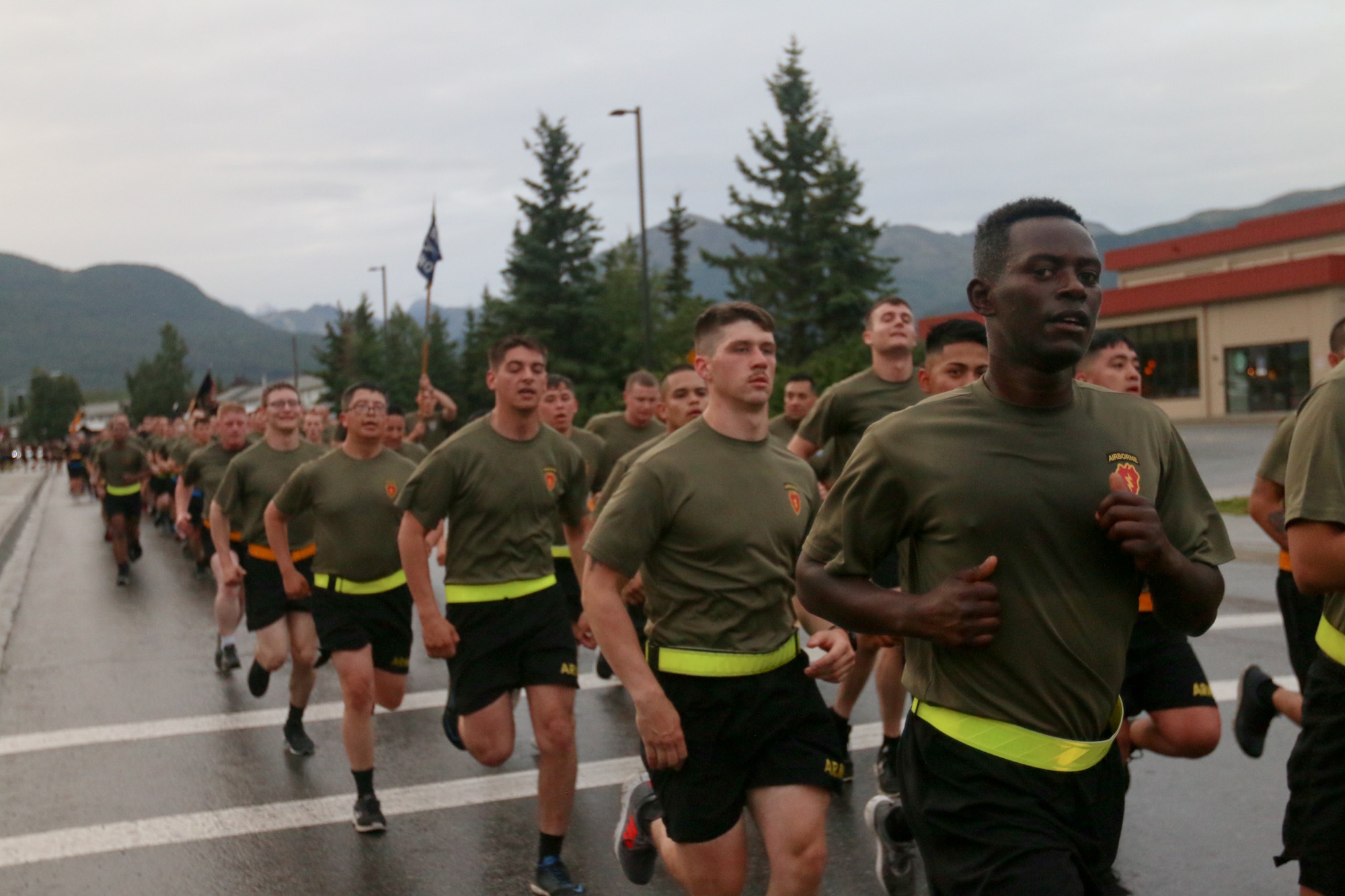 Spartans run for National Airborne Day