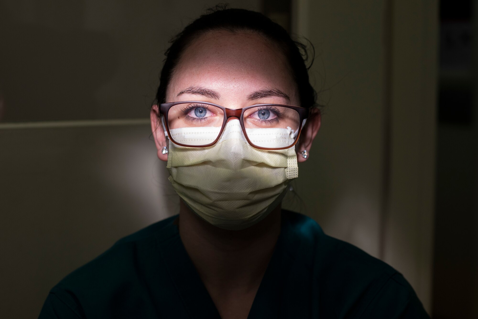 U.S. Air Force Senior Airman Courtney Lott, a 35th Dental Squadron dental technician, poses for a photo at Misawa Air Base, Japan, Aug. 21, 2018. Lott demonstrates she’s an empowered woman by being a full-time, single mother, to her son Dalton Landin, as well as an Airman. (U.S. Air Force photo by Airman 1st Class Collette Brooks)