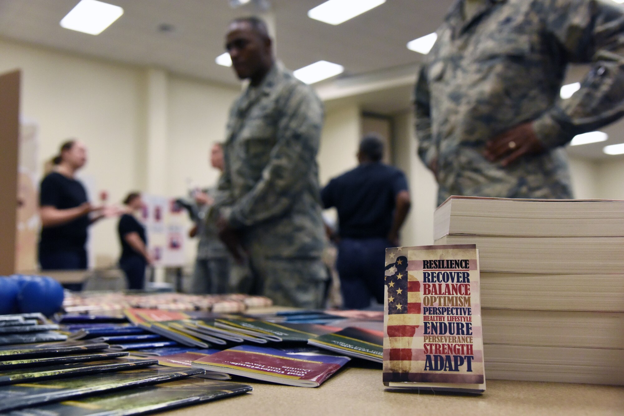 Keesler personnel attend the 81st Training Wing Women's Equality Day Observance at the Roberts Consolidated Aircraft Maintenance Facility at Keesler Air Force Base, Mississippi, Aug. 21, 2018. Women�s Equality Day commemorates the passage of the 19th Amendment to the U.S. Constitution, granting the right for women to vote. The amendment was first introduced in 1878. In 1971, the U.S. Congress designated Aug. 26 as Women�s Equality Day. (U.S. Air Force photo by Kemberly Groue)