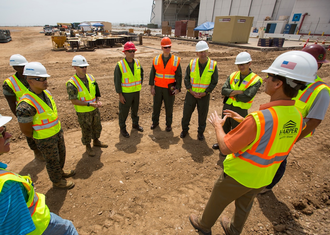 Ground Breaking F-35 Hangar Construction