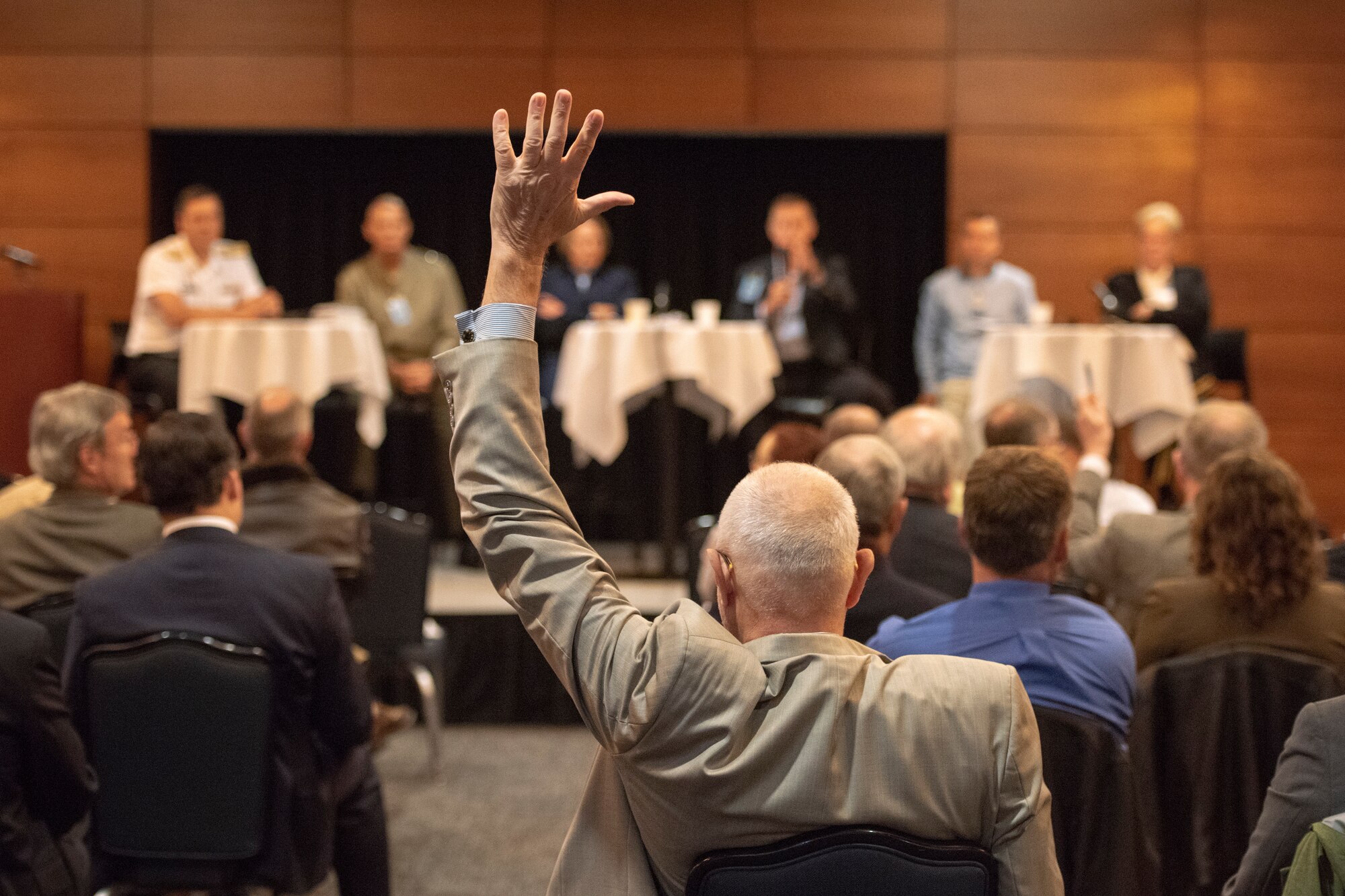 The AMS was a three-day event in which senior military leaders, intelligence analysts, interagency operators and Arctic maritime subject matter experts discussed the strategic challenges associated with Arctic maritime operations.