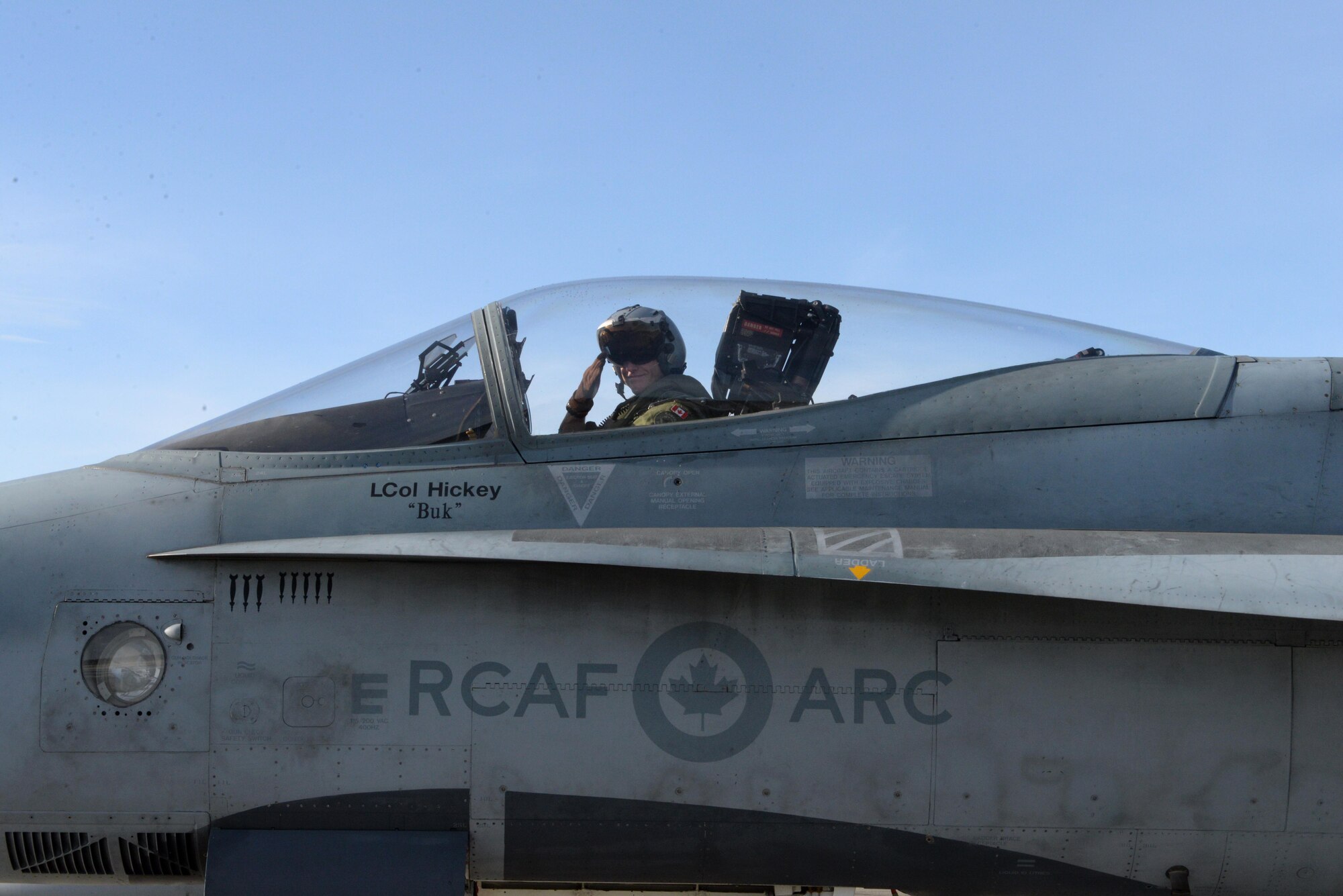 Royal Canadian Air Force trains with U.S. Forces