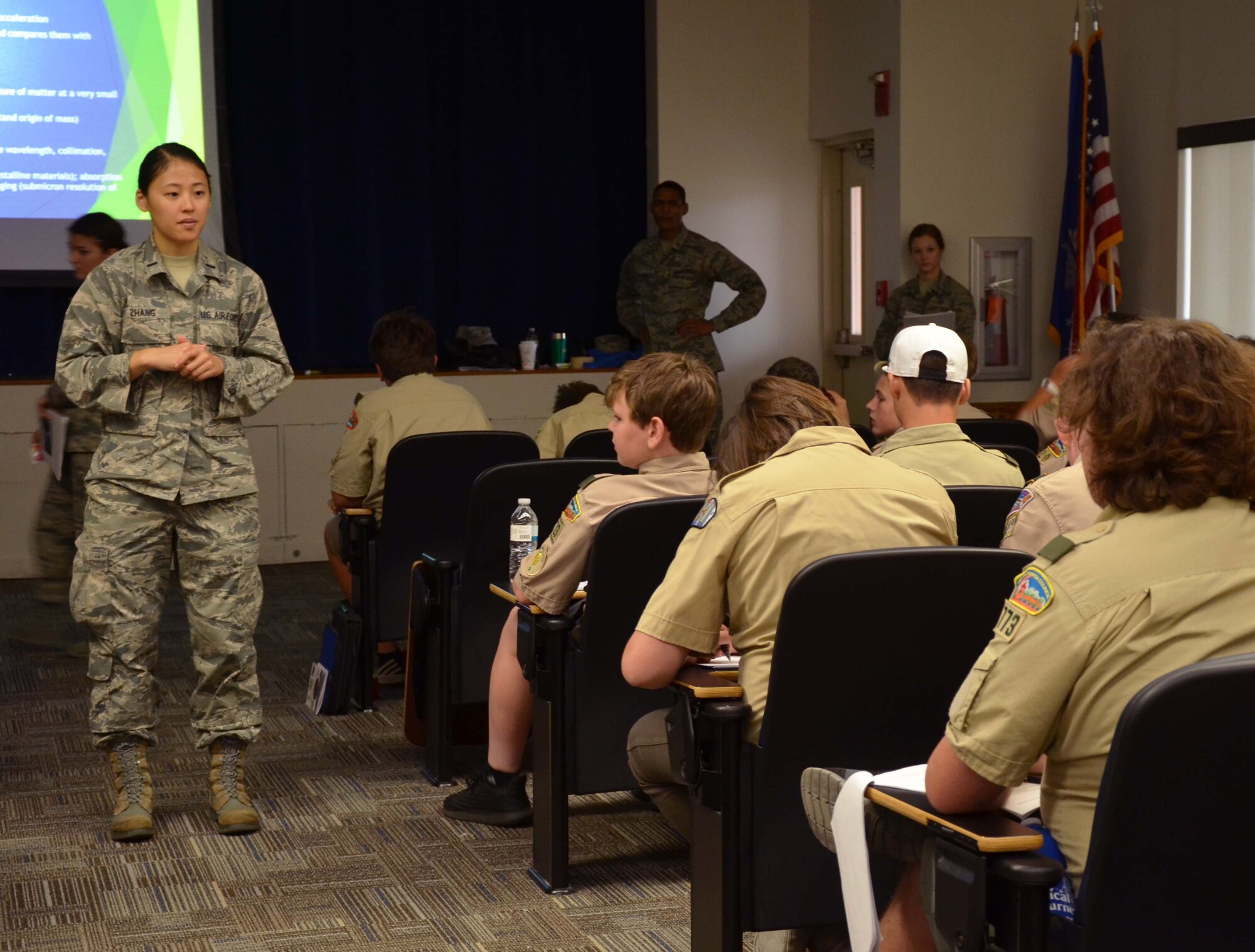 Capt. Pamela Zhang joined the Air Force Technical Applications Center team in 2016 as a chemist. She’s parlayed the education she received at the U.S. Air Force Academy into an important leadership position within AFTAC’s 709th Surveillance and Analysis Group.