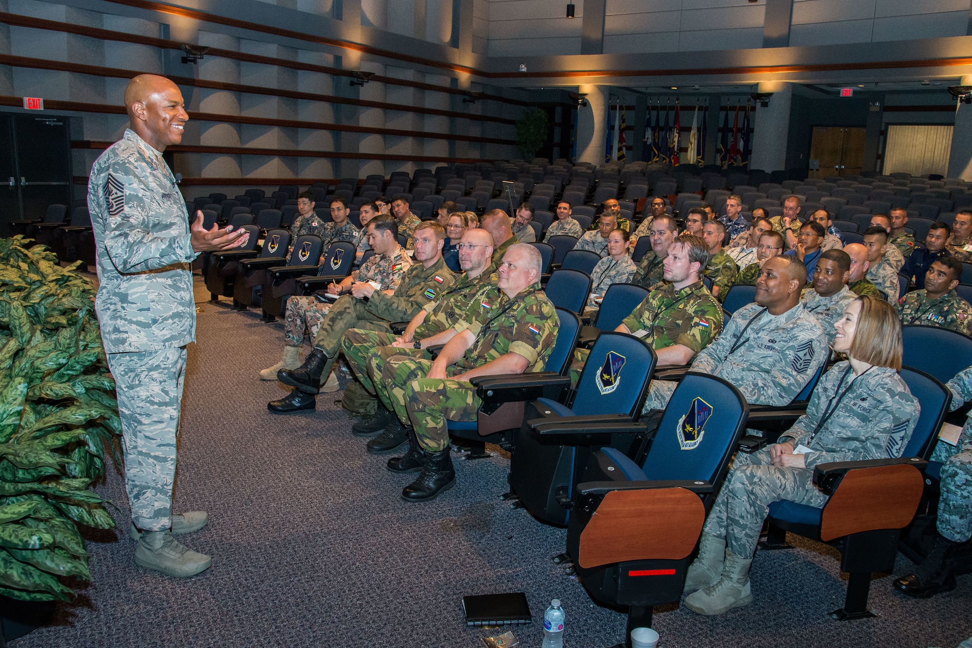 CMSAF meets with international senior enlisted leaders during bi-annual summit