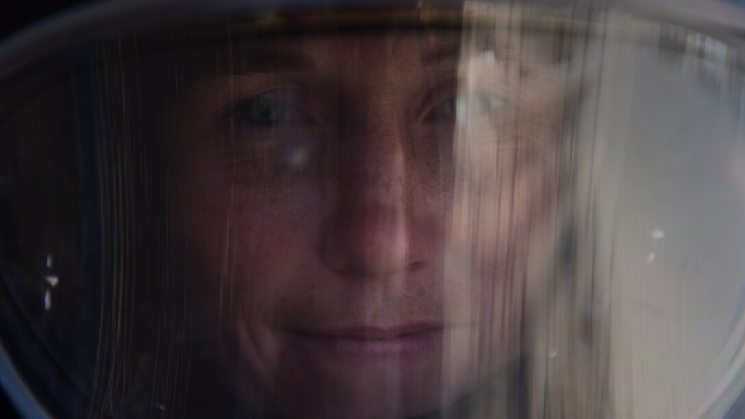 Tech. Sgt. Jacqueline Risley, 386th Expeditionary Civil Engineer Squadron, Explosive Ordnance Disposal equipment non-commissioned officer in charge, poses for a photo Aug. 24, 2018, at an undisclosed location in Southwest Asia. As an EOD technician, Risley locates, identifies, disarms, neutralizes, recovers, and disposes of hazardous explosives. (U.S. Air Force photo by Staff Sgt. Christopher Stoltz)