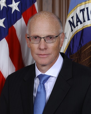 Portrait of George C. Barnes, Deputy Director National Security Agency
