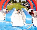 Racers slide into victory