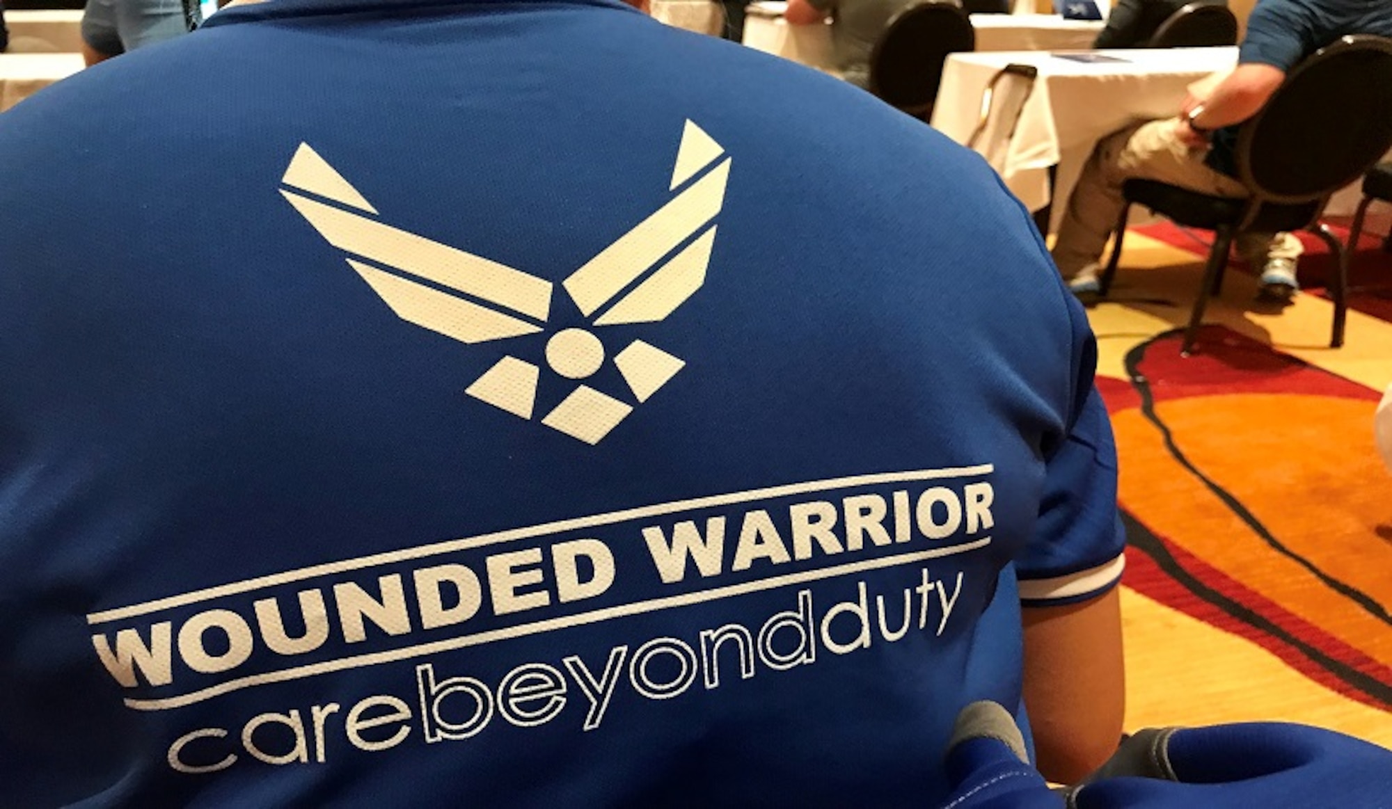 The Air Force Wounded Warrior (AFW2) Program is currently hosting the northwest region Warrior CARE Event at Joint Base Lewis-McChord, Washington, Aug. 27-31, 2018. More than 120 wounded, ill or injured service members from across the nation are participating in introductory restorative care events focusing on caregiver support, familiarization with adaptive sports and ambassador workshops, exposure to mentorship and resiliency programming, and targeted transition assistance. (U.S. Air Force photo by Alexx Pons)