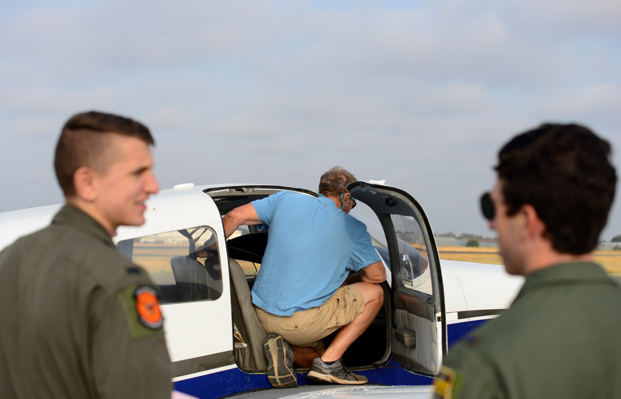 The 12th Reconnaissance Squadron began a Companion Trainer Program (CTP) at the Yuba County Airport in Olivehurst, California Aug. 27, 2018.