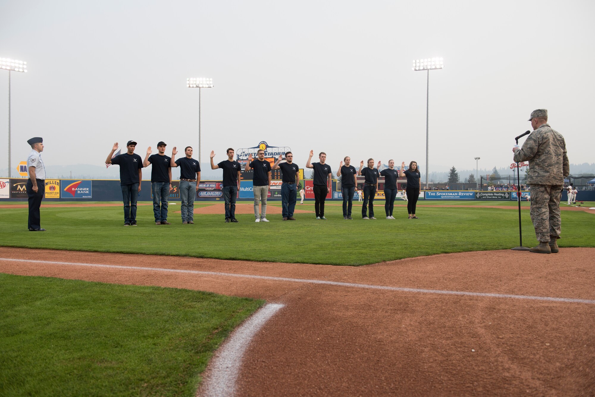 Military Appreciation Night at Avista Stadium