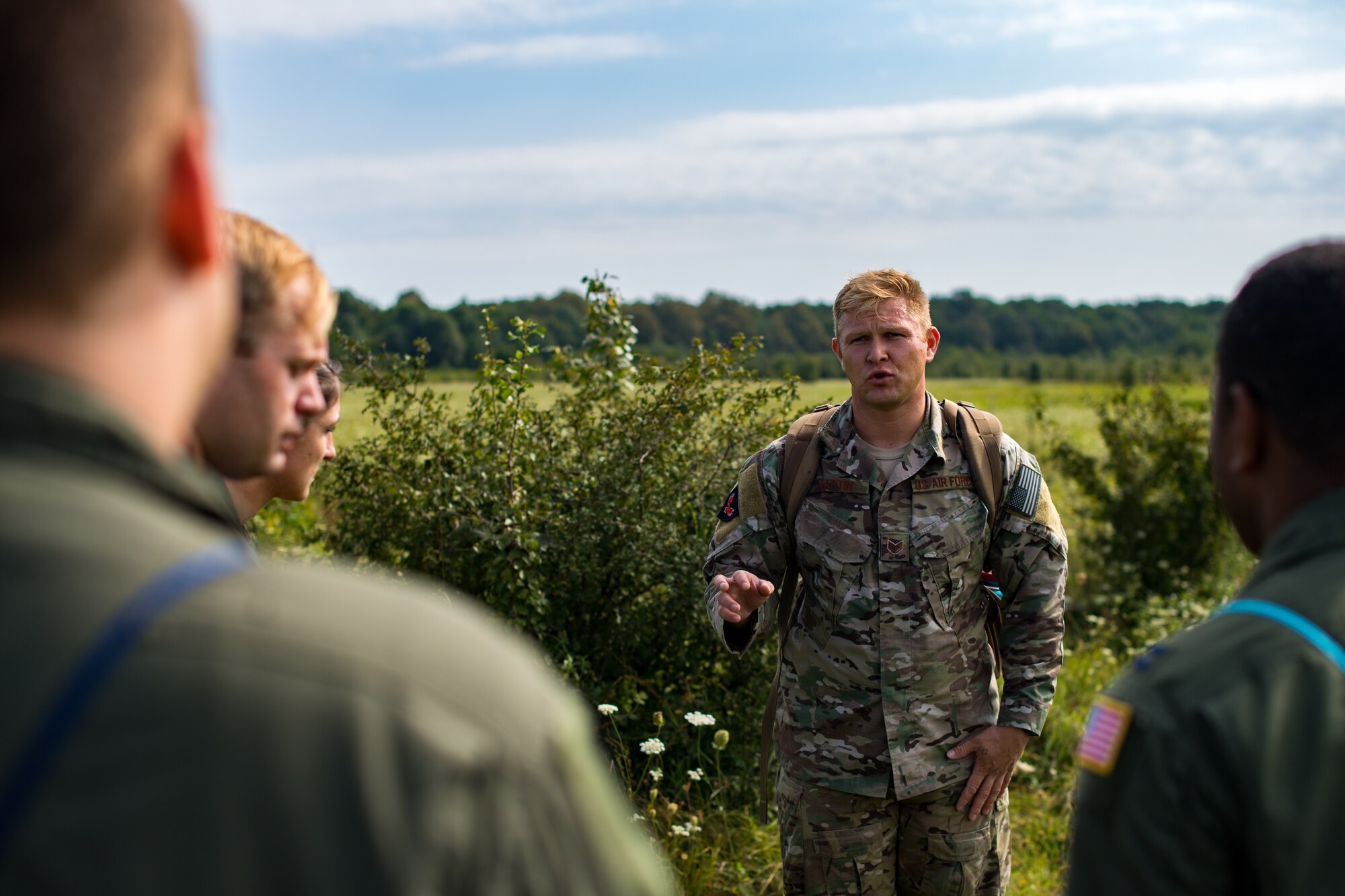 The Airmen worked with Romanian air force pilots during the training as part of Carpathian Summer 2018.