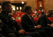 INDIANAPOLIS - On August 25, 2018, Senator Evan Bayh's son, Beau Bayh, took his oath to join the ranks of the world's finest fighting force in Indianapolis. Bayh will now proceed to OCS to earn his commission as an officer in the U.S. Marine Corps. His twin brother, Nick Bayh, swore his oath to join the ranks of the U.S. Army.