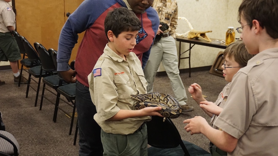 Boy scouts hold annual campout