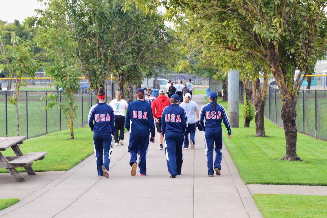 U.S. Armed Forces Women's Softball Team Members