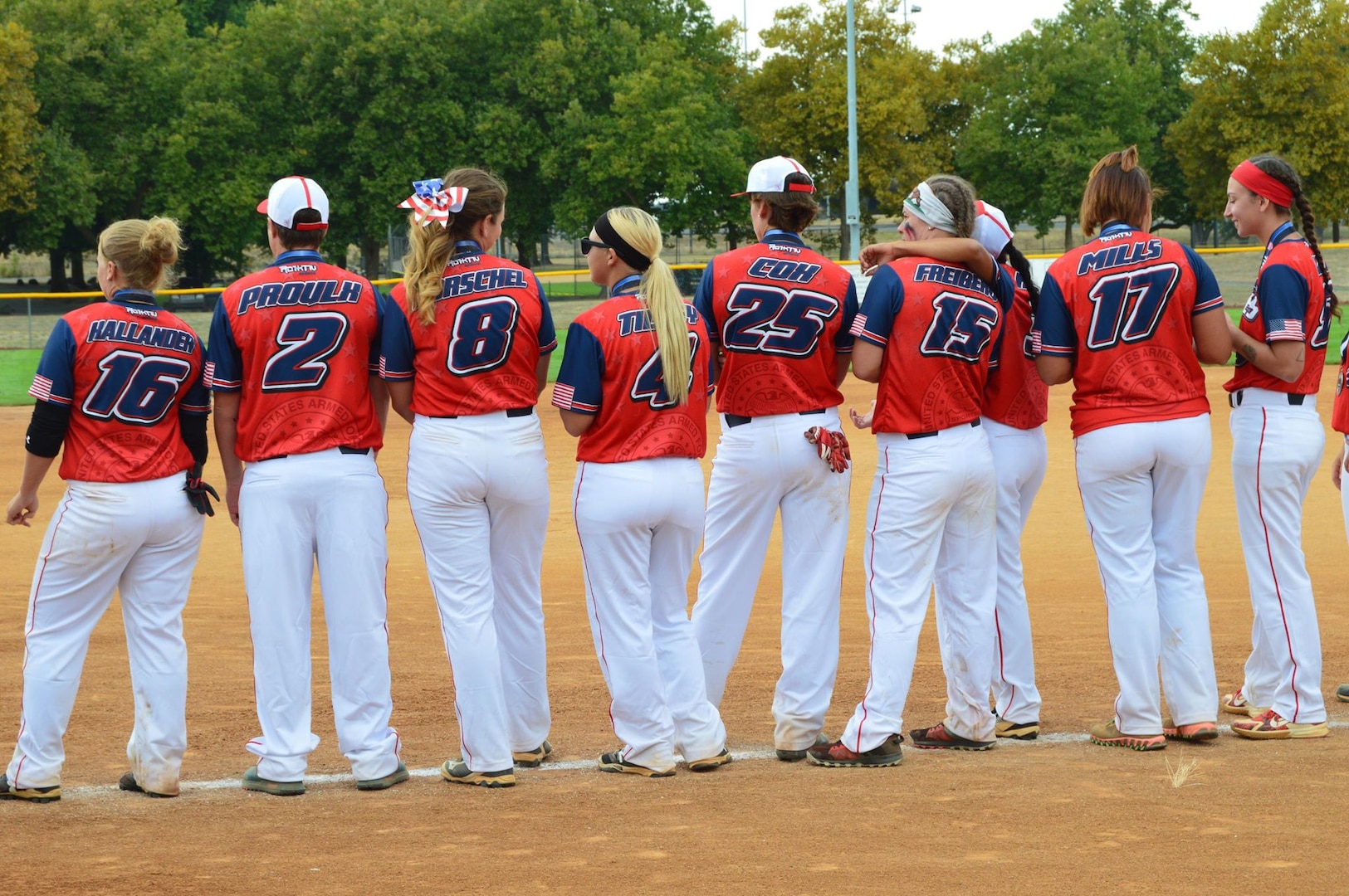 U.S. Armed Forces Women’s Softball Team Capture second straight silver
